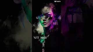 Cyberpunk Illusion Goddess  - Inspired by Anna Dittman! #nftshill #shortsvideo #shorts #ai  #nftart