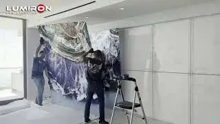 Custom Made LED Light Panel Dakota creation process