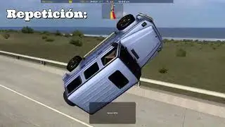 ACCIDENTES  A TODA VELOCIDAD EN #americantrucksimulator/ #mod #crash #subscribe