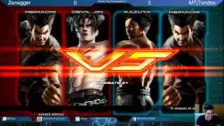1st - Tekken Local Rank SE02 - Zenegger (Mishimas/bry) Vs Tondox (Hei/Kaz)