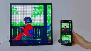 LED Pixel Display 64x64 RGB LED Matrix Panel Programmable Pixel Art