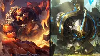All Skarner Splash Arts Comparison NEW vs OLD Rework 2024 (League of Legends)