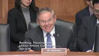 At Senate Banking Hearing, Menendez Cites Needs for Corporate Diversity
