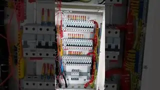 Electrical 3 phase DB dressing #house wiring #DB dressing kaise karen #electrical viral #trending