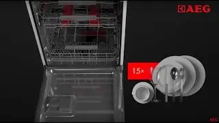 15 Place Settings&nbsp;- AEG - Dishwasher