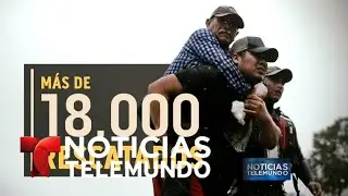 Harvey contin&uacute;a azotando al este de Texas | Noticiero | Noticias Telemundo
