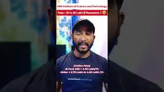 SRMJEE 2024 ⋮ SRM University Review: Fees, Placements, Hostel Life ⋮ Must Watch Before Joining!