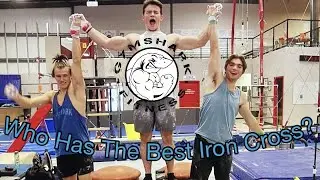 Iron Cross Hold Competition | ring strength montage