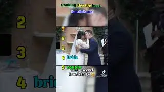 ranking the best couples handshake 🤝🏾 #couples #funnyvideo #top5 #shorts