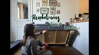 Reupholstering an IKEA Couch