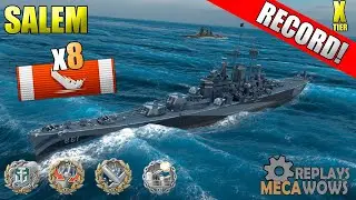 AWESOME Salem 8 Kills & 241K Damage | World of Warships Gameplay Replay