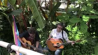 John Hildreth & Tom Snediker at the RU Greenhouse 6-11-25