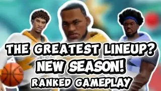 The BEST Lineup? NEW SEASON! Ranked Gameplay (Dunk City Dynasty)