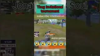 Thug Invitational Tournament Highlights 😈👿|Jonathan clutch in scrim |#shorts #jonathangaming #bgmi