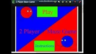 2 Player Maze Game w/ BeardedNutria19