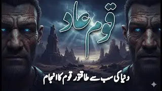 قومِ عاد  طاقت اور غرور کی کہانی Story of Qaum E Aad | Why Allah Destroyed Them? | Islamic Stories