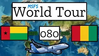 Flight 080/210 GGOV Bissau [GUINEA BISSAU] - GUCY Conakry [GUINEA]