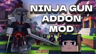 Minecraft Warriors Of World Mod | Ninja gun addon mod #minecraft #minecraftmods