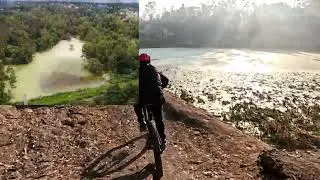 01 Rodadita MTB  con Frio la Perrona y el tanque en acción 3era  sec  chapul  presa