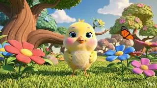 Tiny Bird's Big Adventure 🐥 Pixar-Style Nursery Rhyme for Toddlers