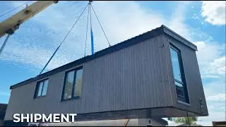 Custom-designed 92 m&sup2; home shipment, from the manufacturer TM TICAB HOUSE