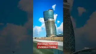 Abu Dhabi National Exhibition Center #abudhabi