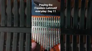 Playing the Freedom Leitmotif everyday: Day 11 #deltarune #music #cover