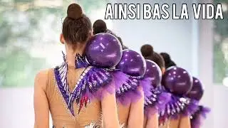 #24 Ainsi bas la vida (Indila) / rhythmic gymnastics group music