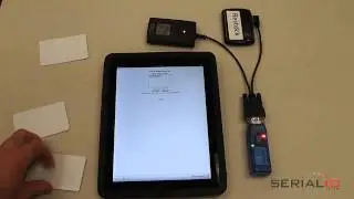iPad & iPhone NFC reader scans RFID tag data into any website