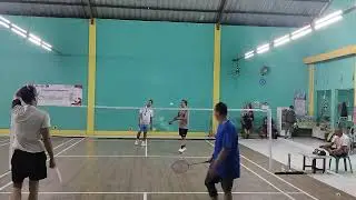PB FAMILY: RUDI/PARJO - ERY/COCOW 🏸🏸 GOR FAMILY CIBADAK, CIAMPEA - BOGOR #badminton #salamsehat