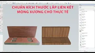 Cách tạo liên kết mộng xương chó chuẩn kích thước để lắp ráp vừa đủ chặt