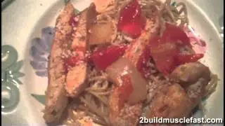 Bodybuilding Meal Example @hodgetwins
