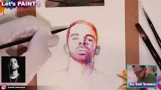 Drake Watercolor Time-lapse ! Lets PAINT !!!