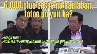 Former President Rodrigo Duterte, Extra Judicial Killings 6,000 plus cases na nanlaban.