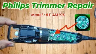 How to Repair Philips Trimmer at Home | Repair Hair Cutting Trimmer | Replace power switch