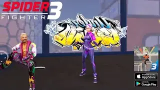 Spider Fighter 3 (New Update: New Hero, New Missions, New Enemies & New Skin) Gameplay Android & IOS