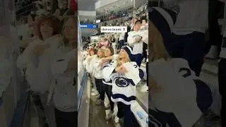 Does Penn State Hockey have a better student section than football?! #shorts #college #hockey