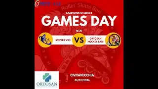 Campionato Nazionale Hil serie B 1 Febbraio 2026. Cv Skating vs Ortosan Hockey Bari 5-7