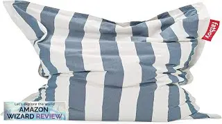 Fatboy Slim Outdoor Bean Bag Chair Stripe Ocean Blue Medium Review