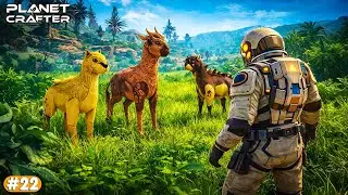 MAMMALS FINALLY APPEARED on My Planet 😱🌿 | Planet Crafter #22