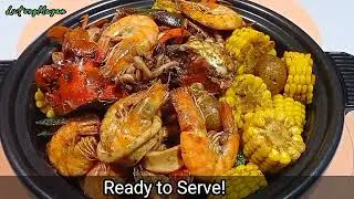 How I Cook SEAFOOD BOIL in ready to use  CAJUN SAUCE @LutongMayan  #seafoodboil #cajun