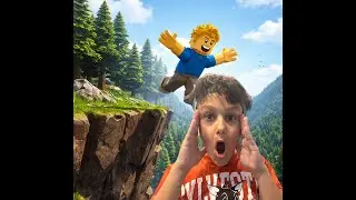 Jumping Off a Cliff Gone Wrong in Roblox&hellip; Why Did I Do This