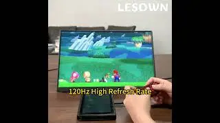 16-Inch 120Hz Monitor with 2560x1600 Resolution and Adjustable Stand