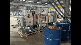 6000 Liters Per Hour Lubricating Oil Recycling Machine/ Lube Oil Purification Purifier