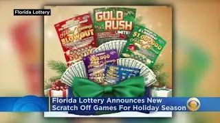 New Florida Lottery Holiday-Themed Scratch-Off Games Are Here To 'Sleigh' This Holiday Season