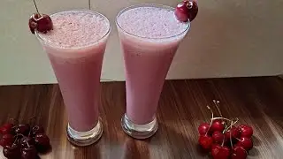 Cherry Milkshake Recipe/ Summers Special