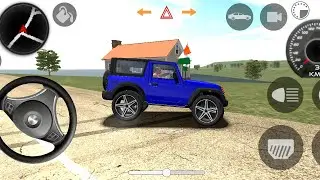 (Doller)New Mahindra Thar modified 👿#viral #gaming gamin#car