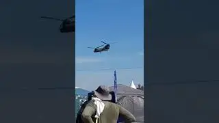 RIAT 2022 RAF Chinook Display Team