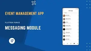 Messaging Module || Event Management App Flutter