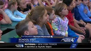 Pittsburgh's Action News 4 at 5 -  Haine Elementary 11/1/2017